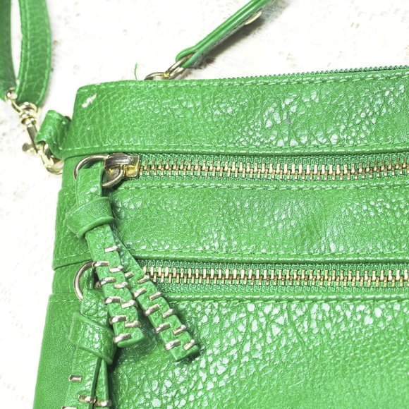Green & Gold Steve Madden Mini Crossbody Purse - Picture 9 of 14